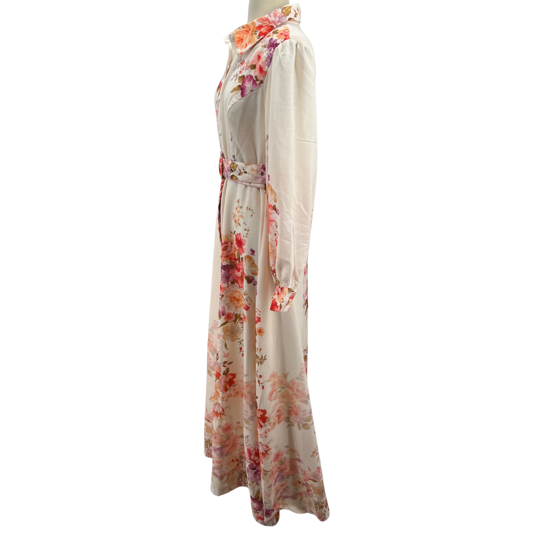 Avara Cream/Multi Dress