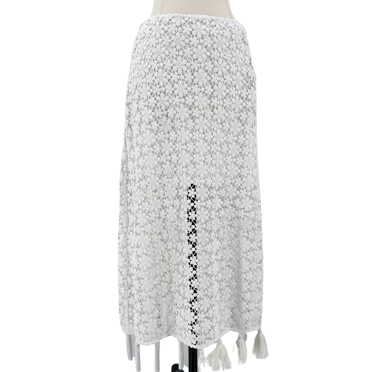A piece apart Cream Skirt