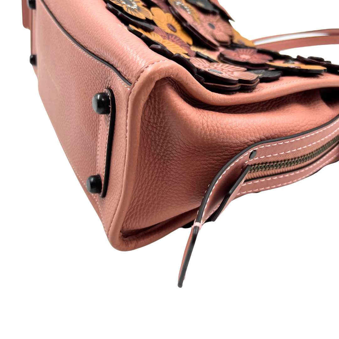 Coach Rogue Tea Rose Shoulder Bag