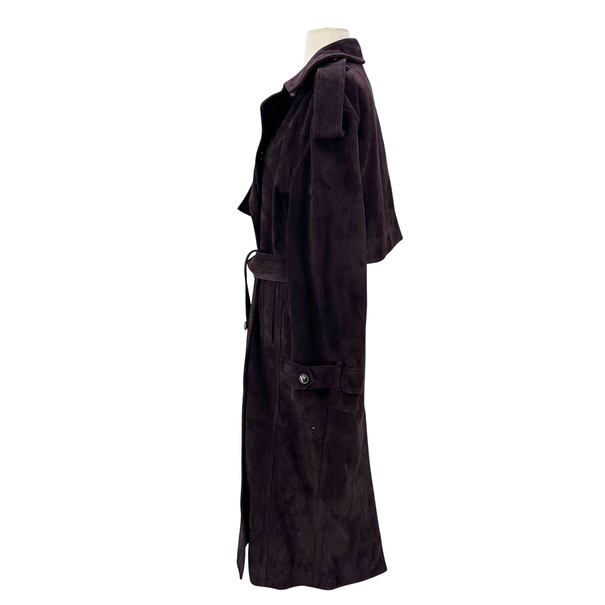 ALMADA Chocolate Brown Trenchcoat