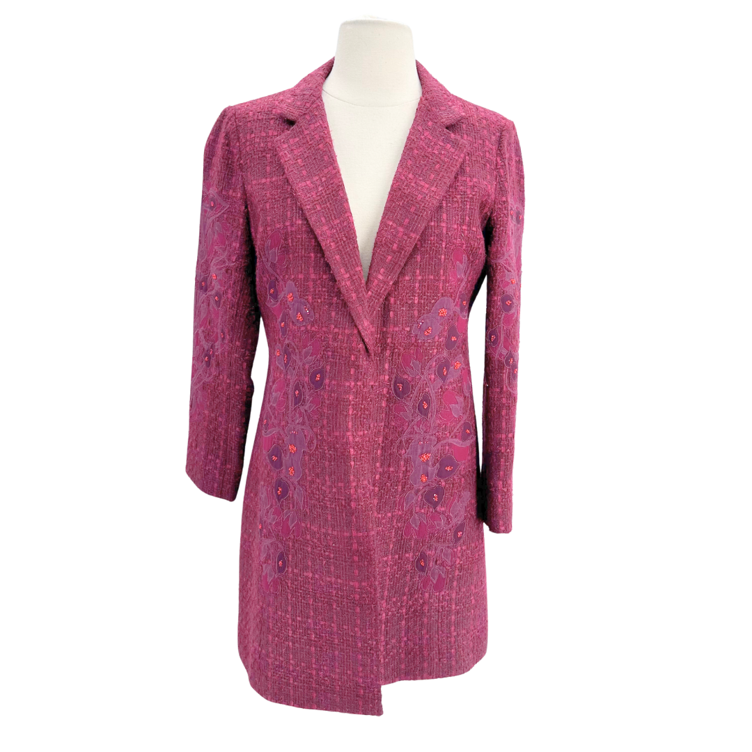 Tory Burch Size 6 Merlot Blazer