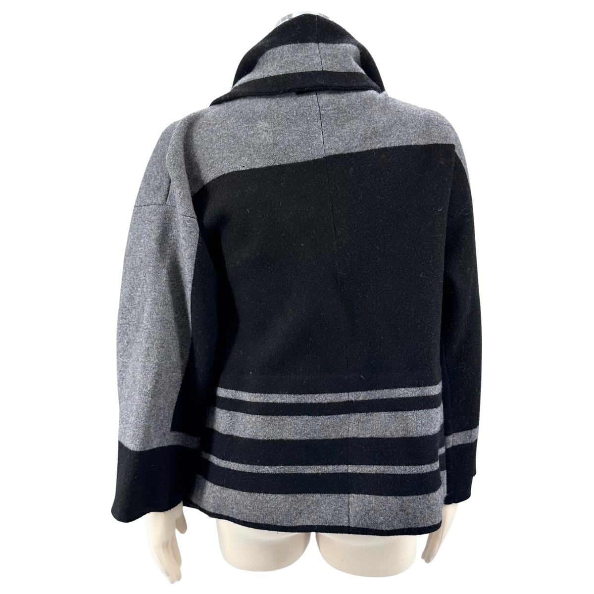 Burberry Grey/Black Coat