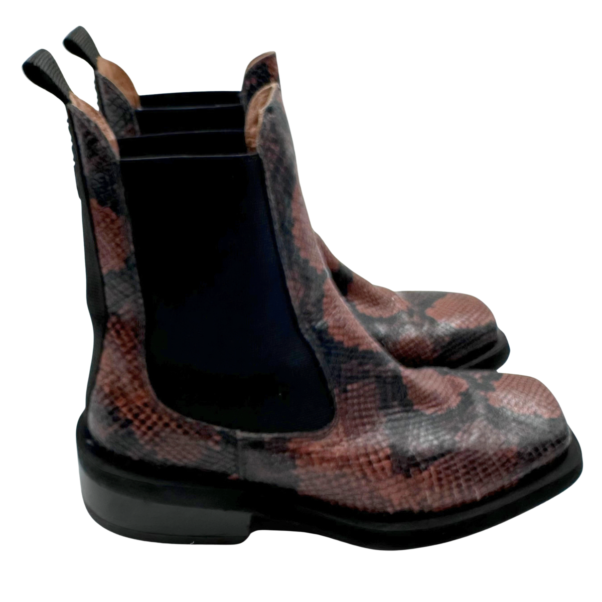 Ganni 8 Snake Boots