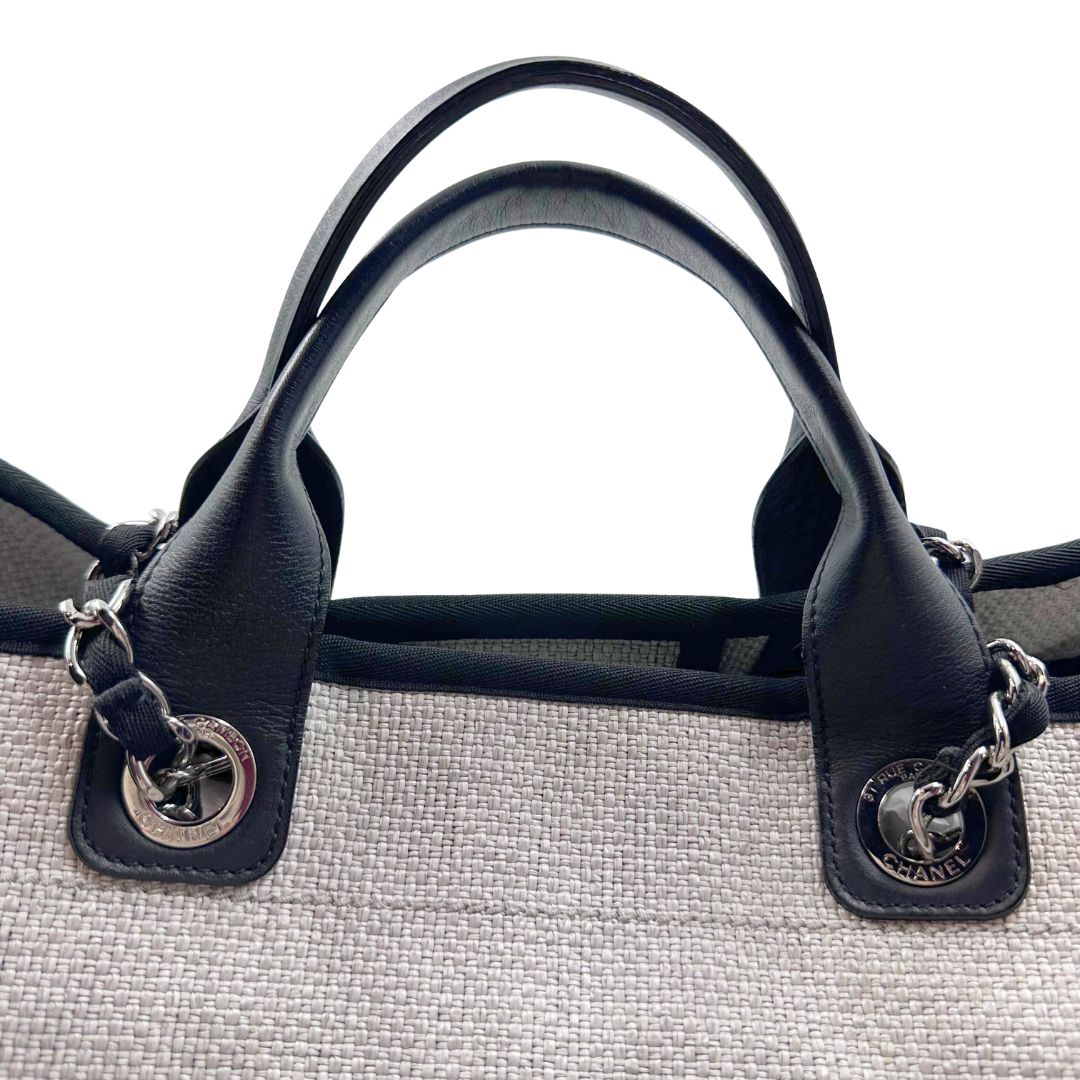 Chanel Large Deauville Shopping Tote