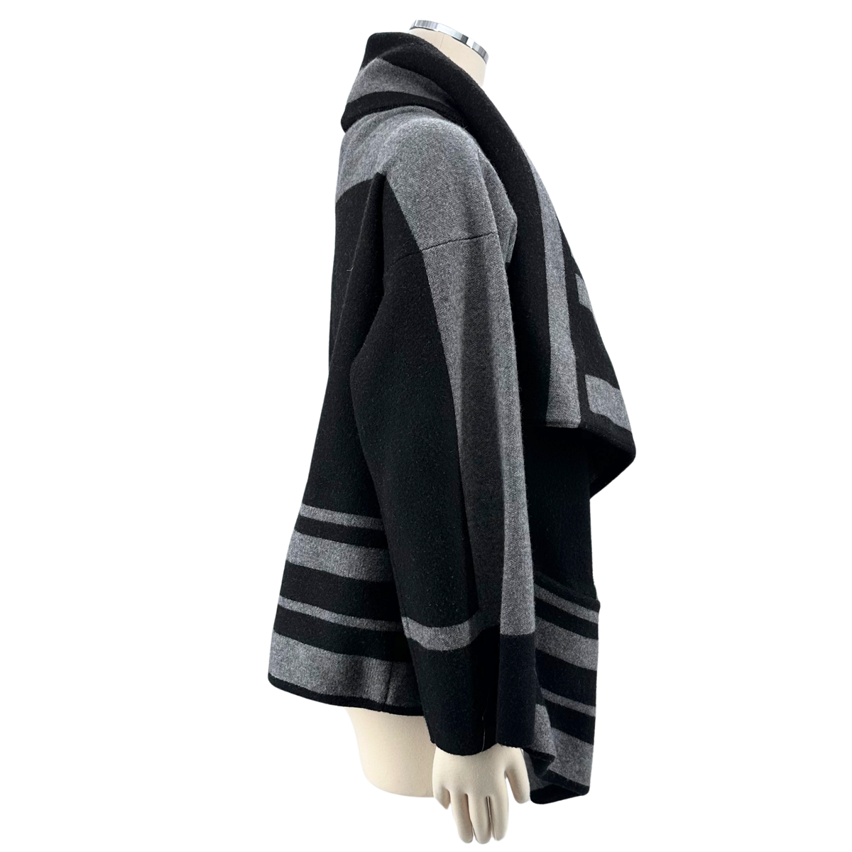 Burberry Grey/Black Coat