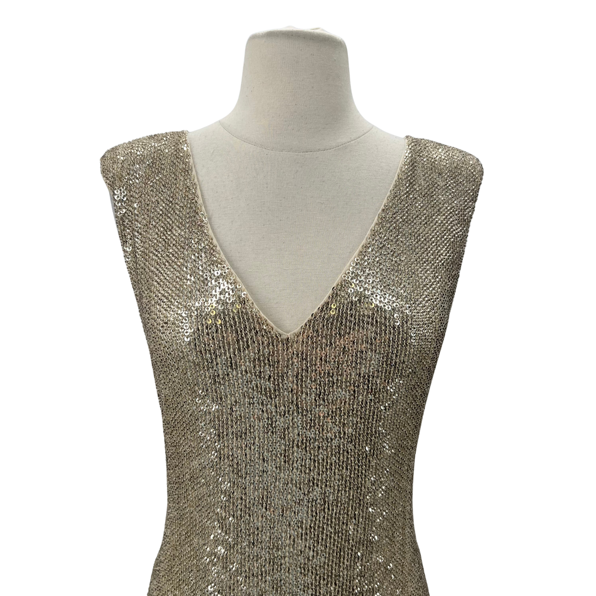 Alice + Olivia Gold Dress