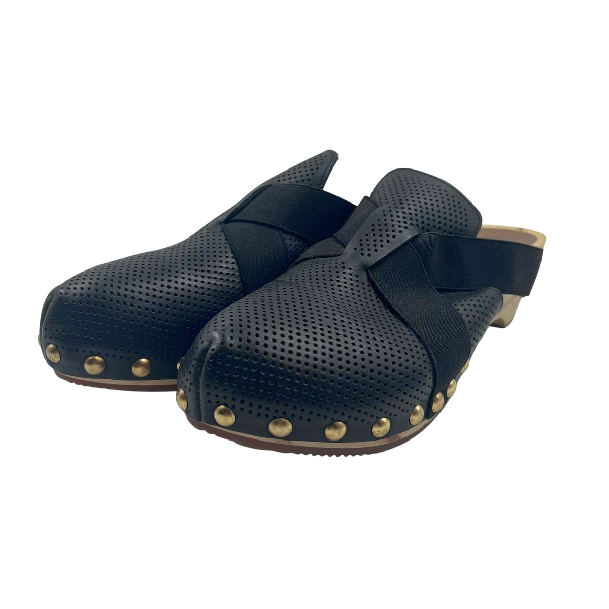 Jax & Bard 40 Black/Brown Mules