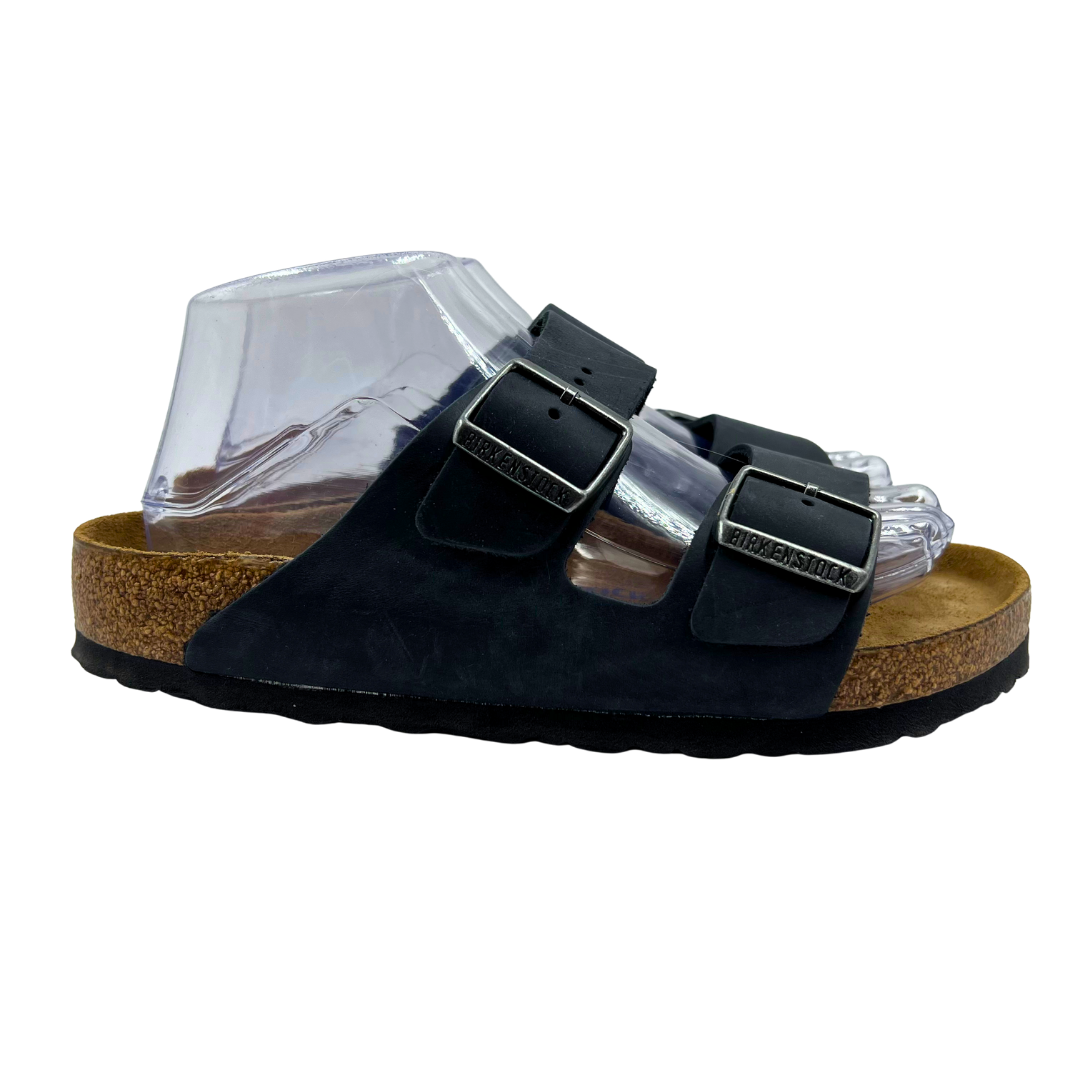Birkenstock 38 Black Sandals