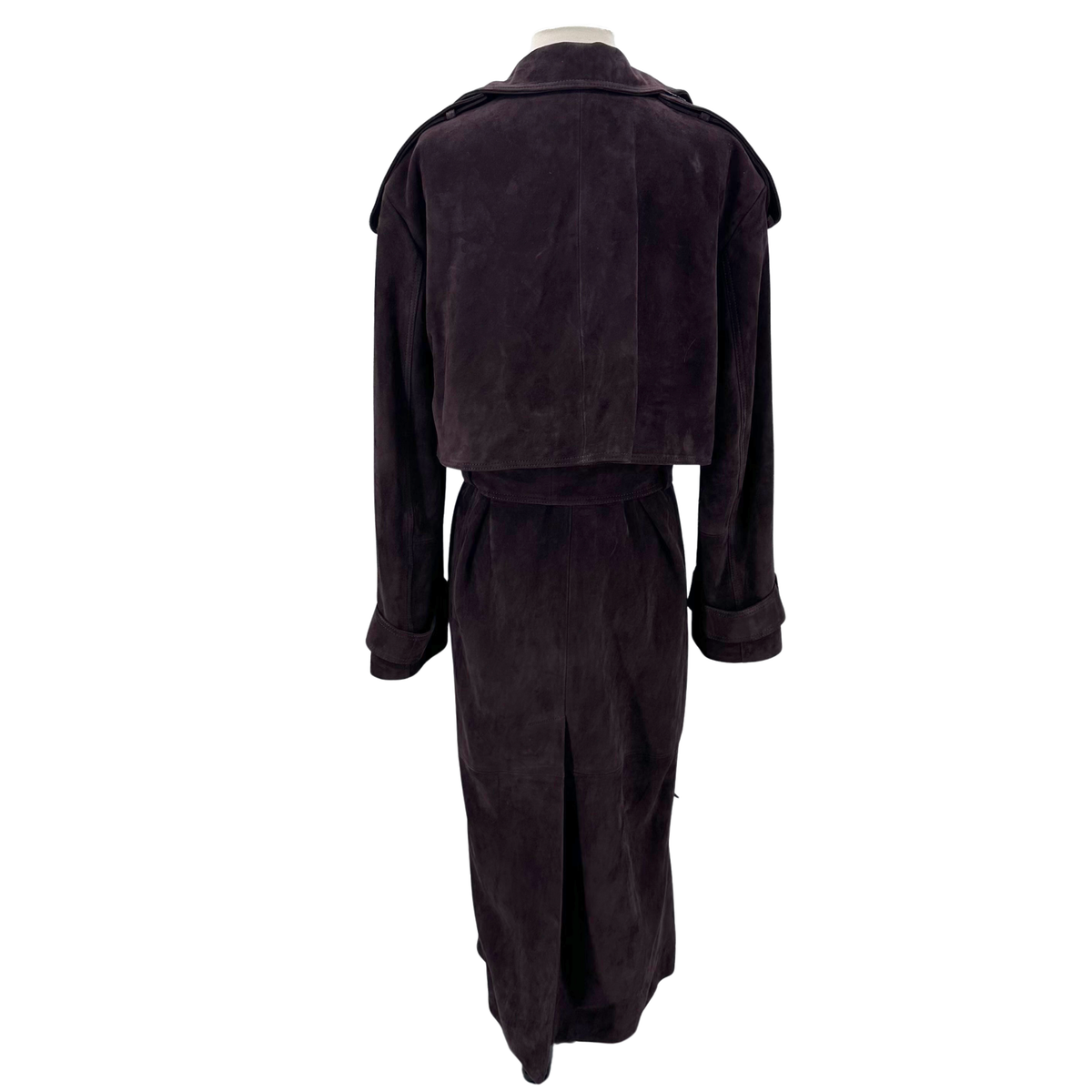 ALMADA Chocolate Brown Trenchcoat