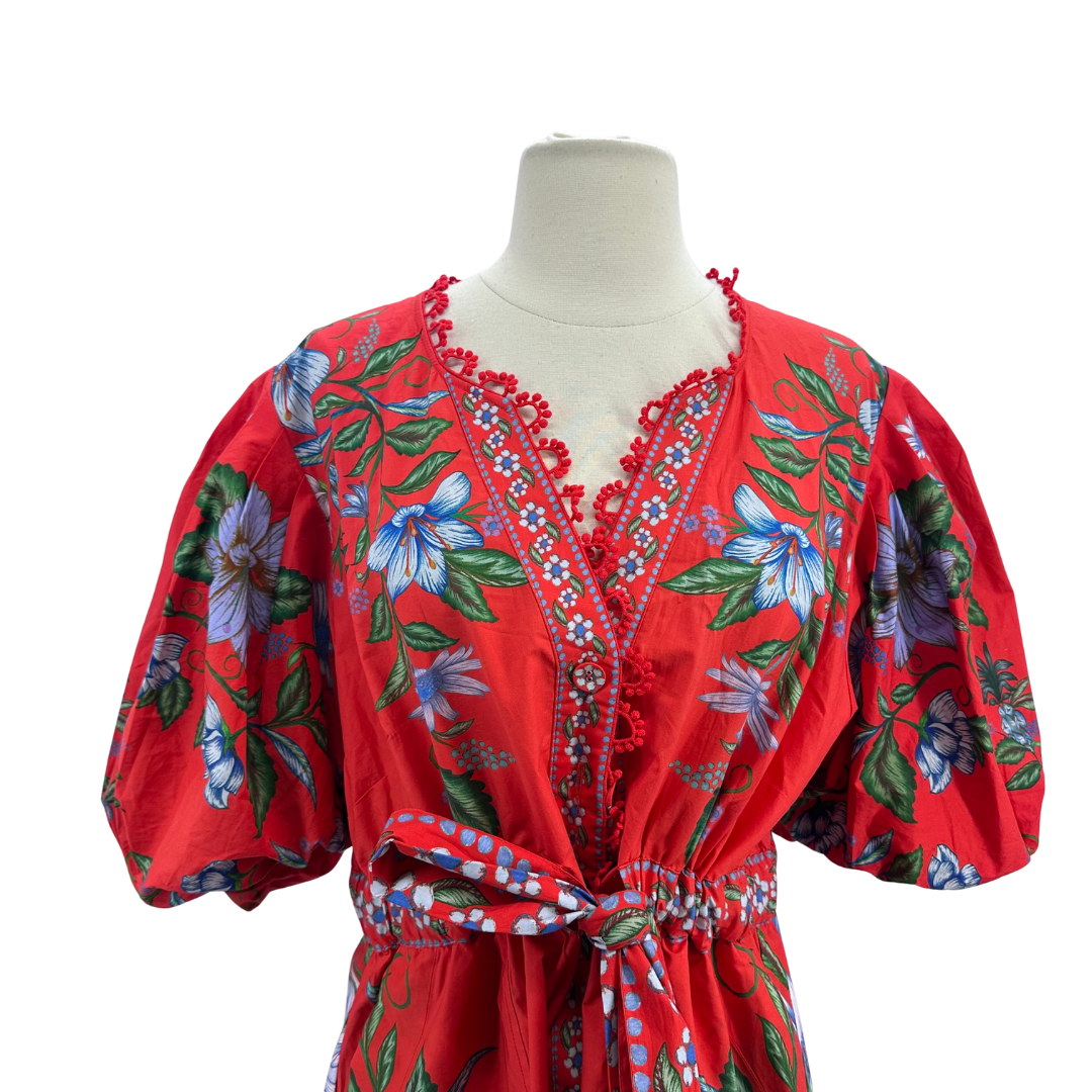 Farm Rio Red/Multi Romper