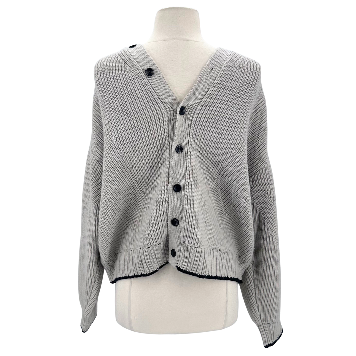 Proenza Schouler taupe/black Cardigan