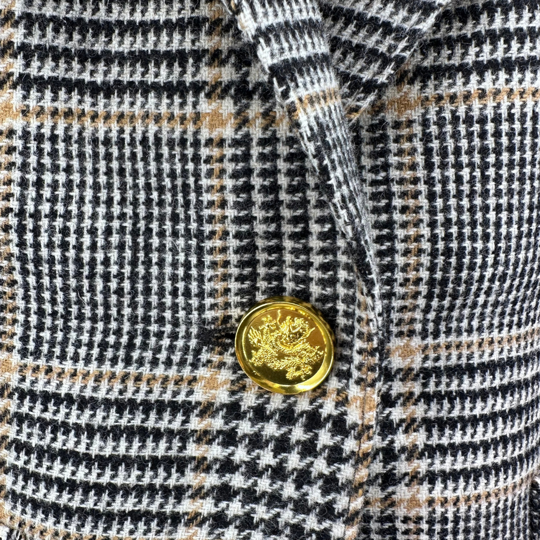 Smythe black/white/brown Blazer