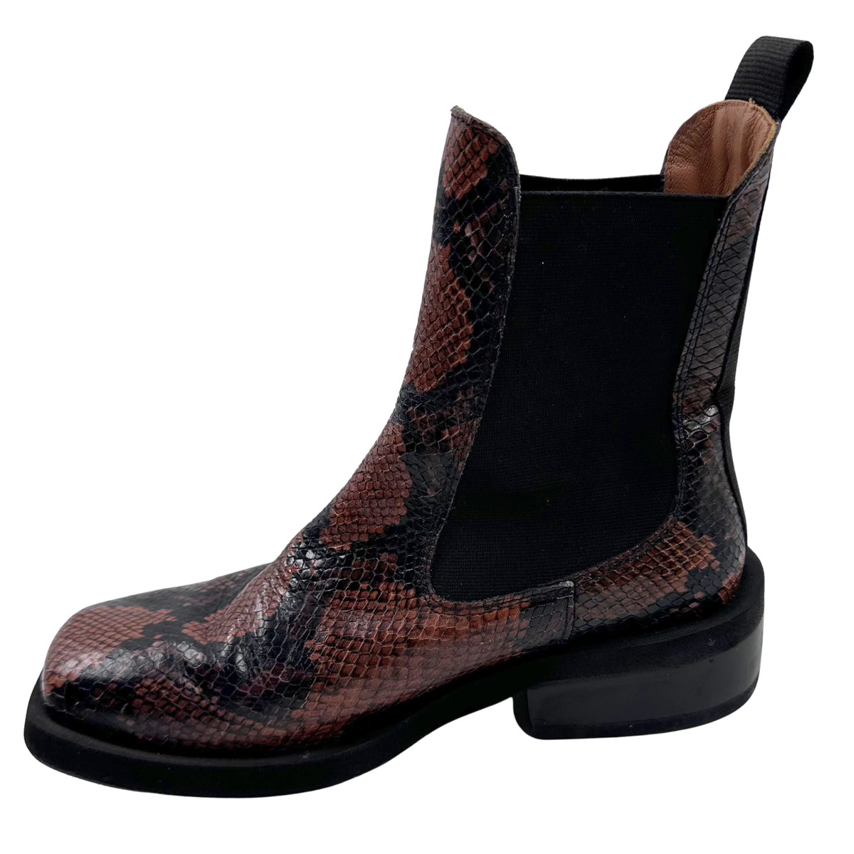 Ganni 8 Snake Boots