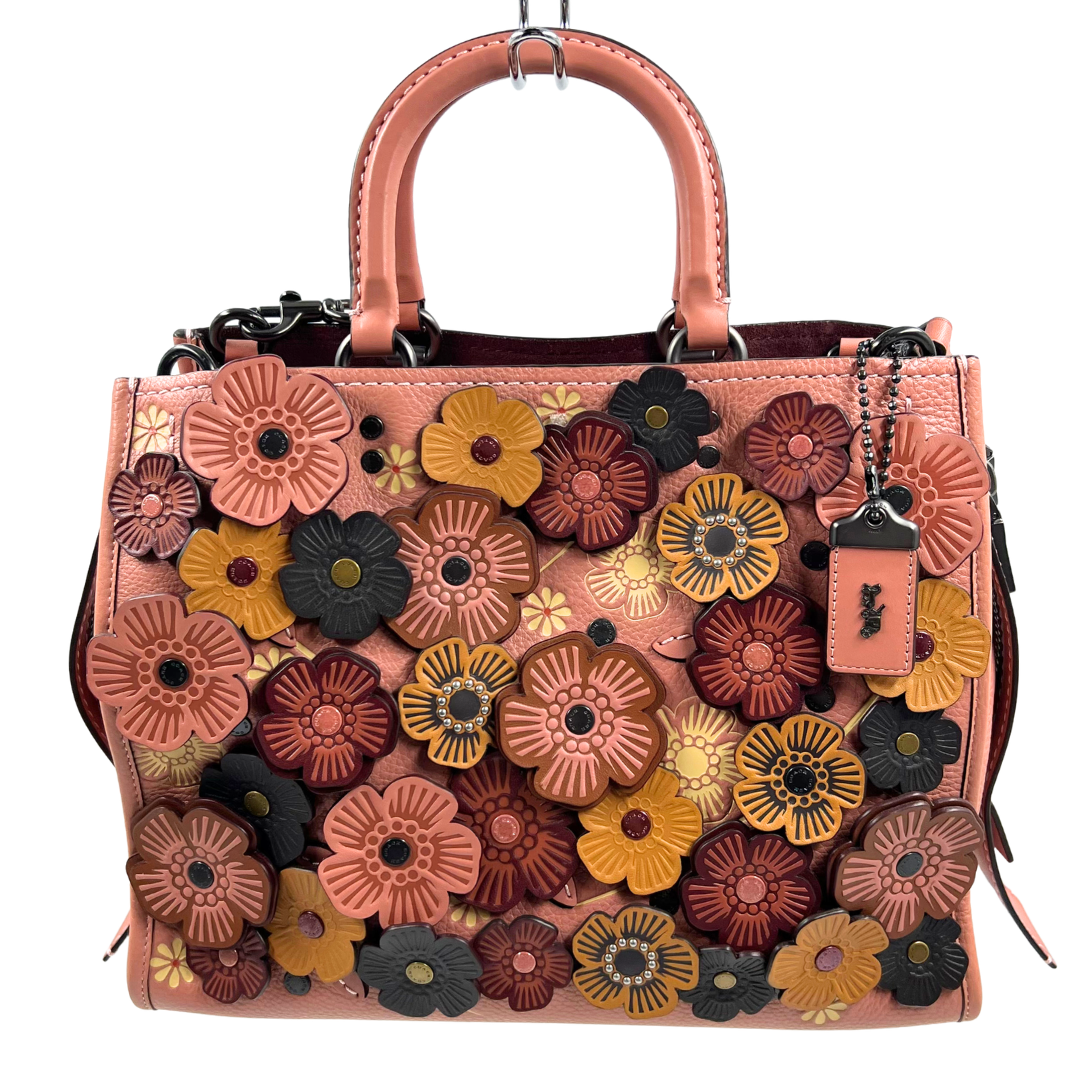 Coach Rogue Tea Rose Shoulder Bag