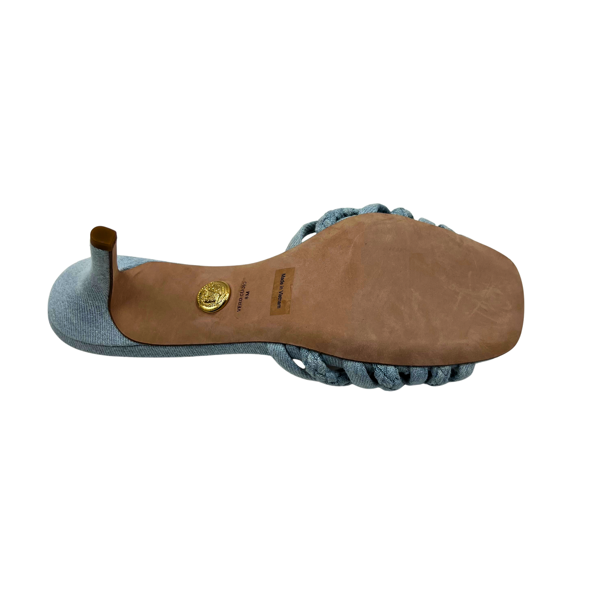 Veronica Beard 8 Light Blue Denim Heels