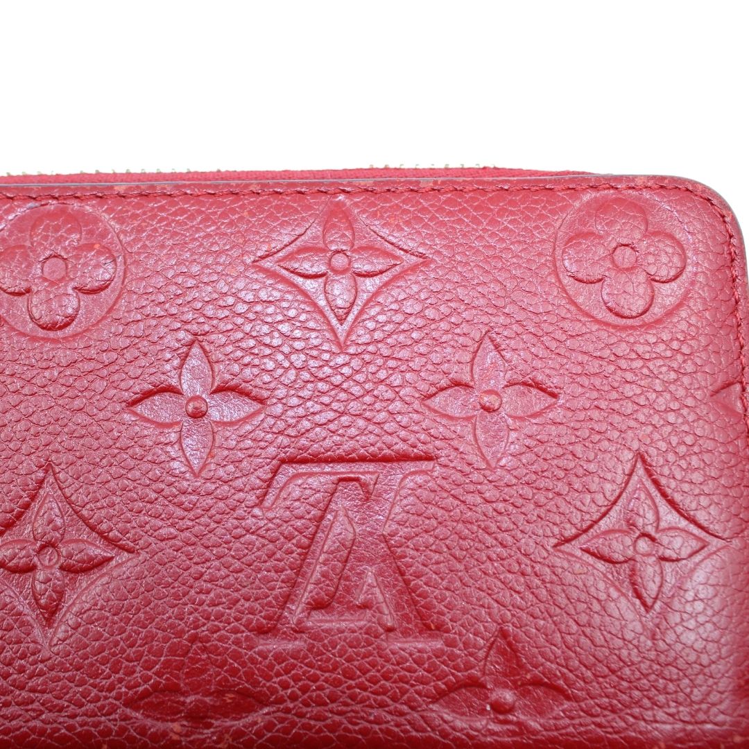 Louis Vuitton Zip Around Zippy Wallet Monogram Empreinte Leather