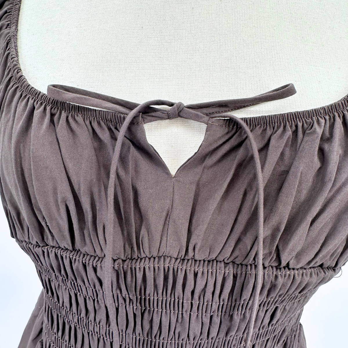 Anthropologie Brown Dress