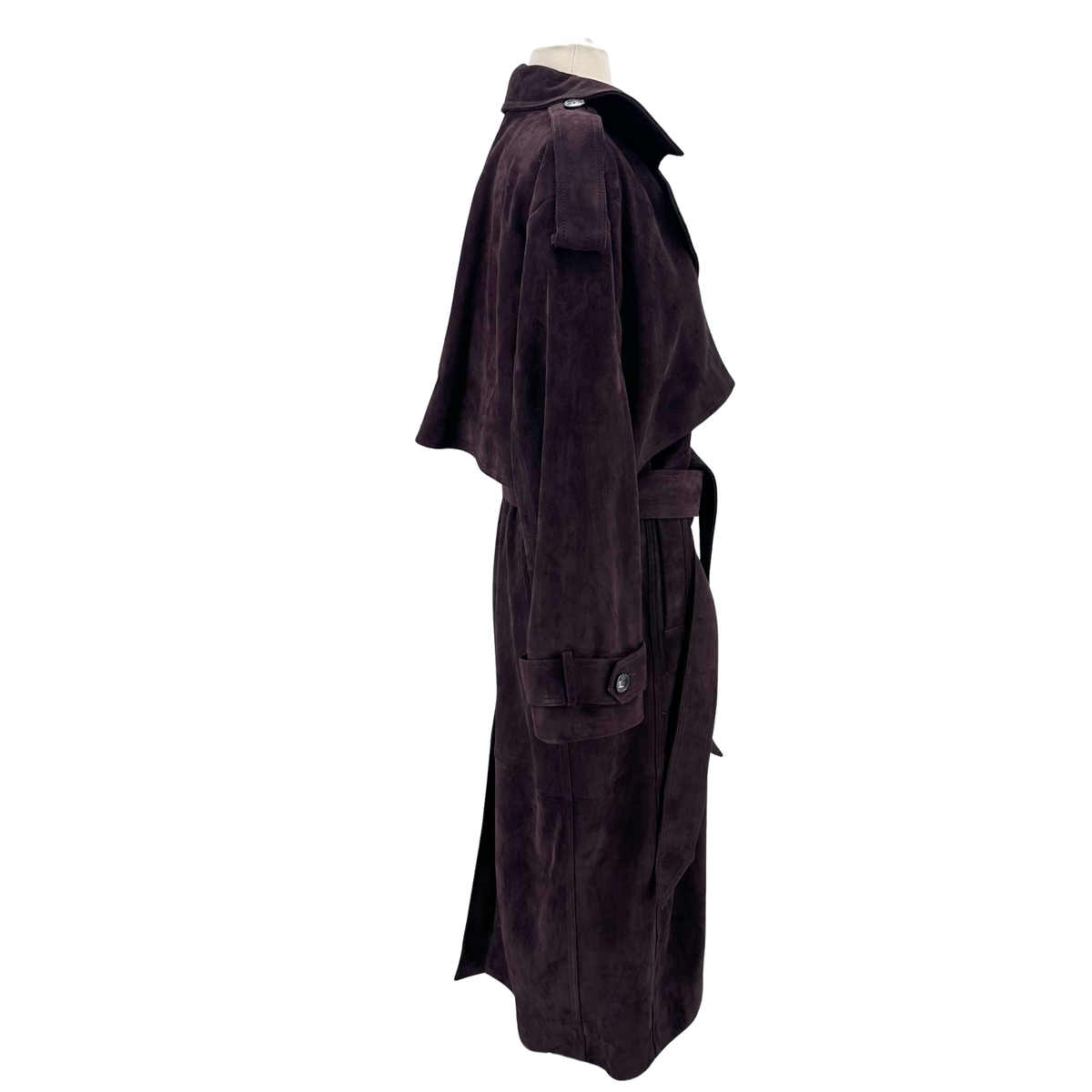 ALMADA Chocolate Brown Trenchcoat