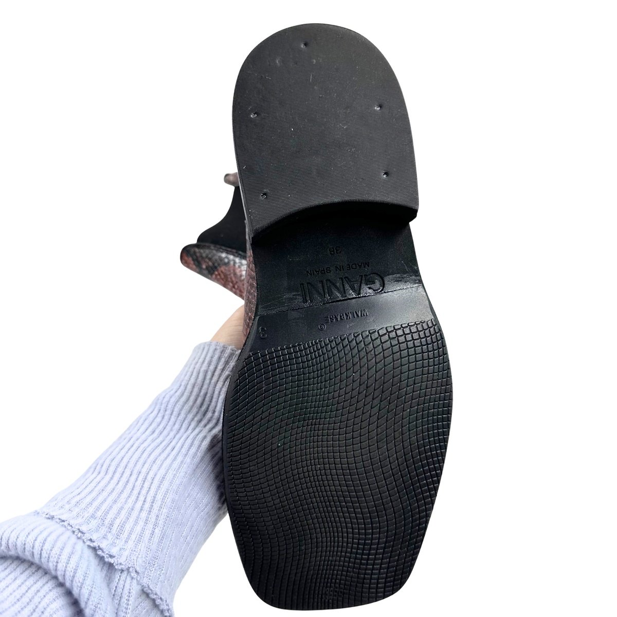 Ganni 8 Snake Boots