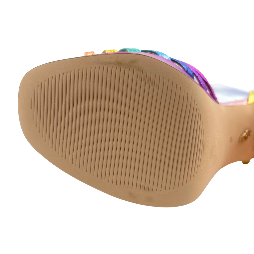 Kurt Geiger 7.5 Multi-Color Leather Heels