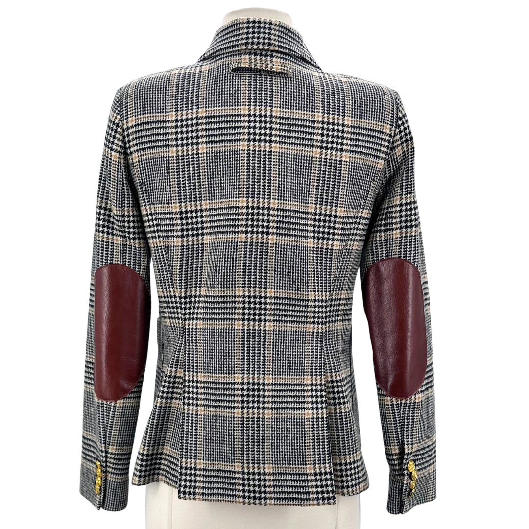 Smythe black/white/brown Blazer
