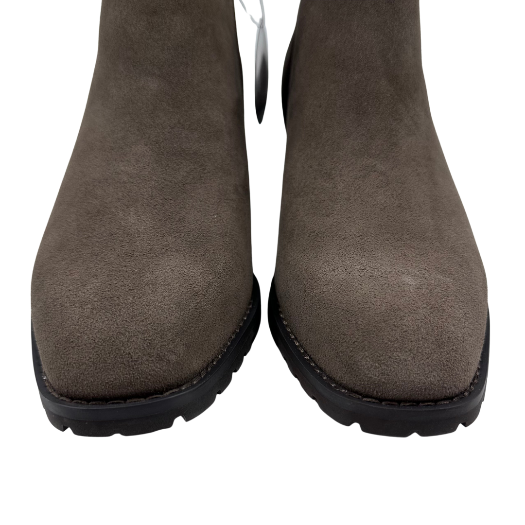 Blondo 7.5 Grey Suede Boots