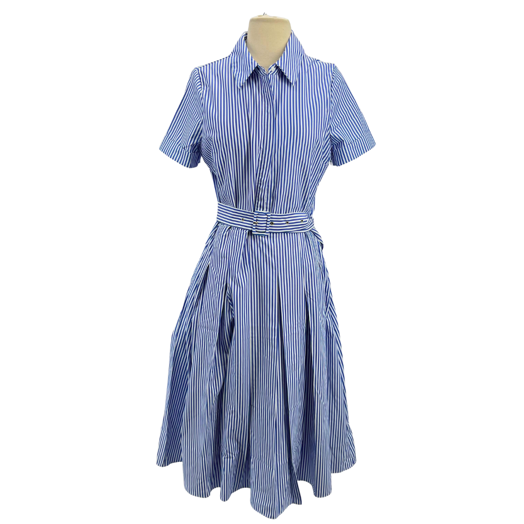 English Factory Blue/White Dress