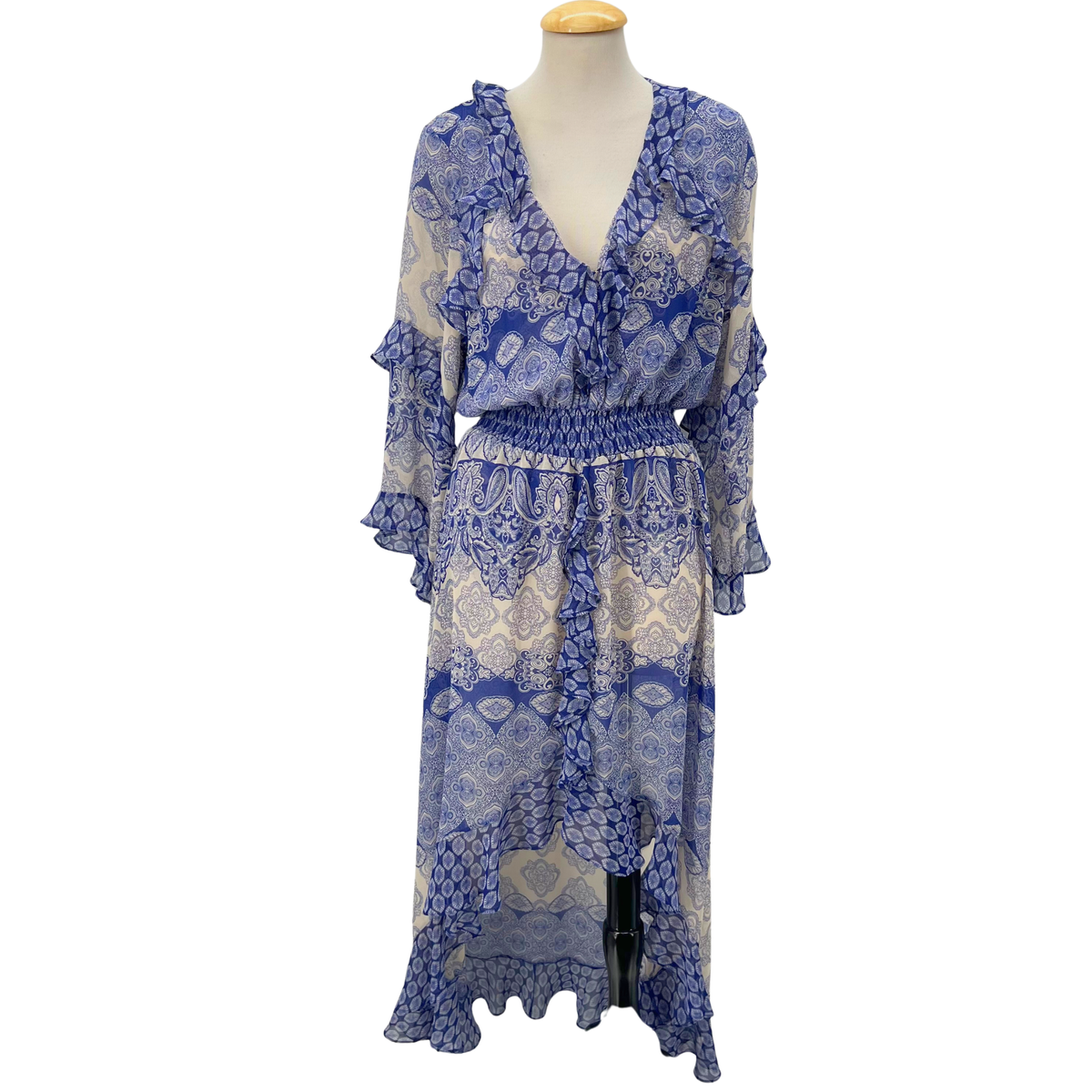 Misa Blue/White Dress