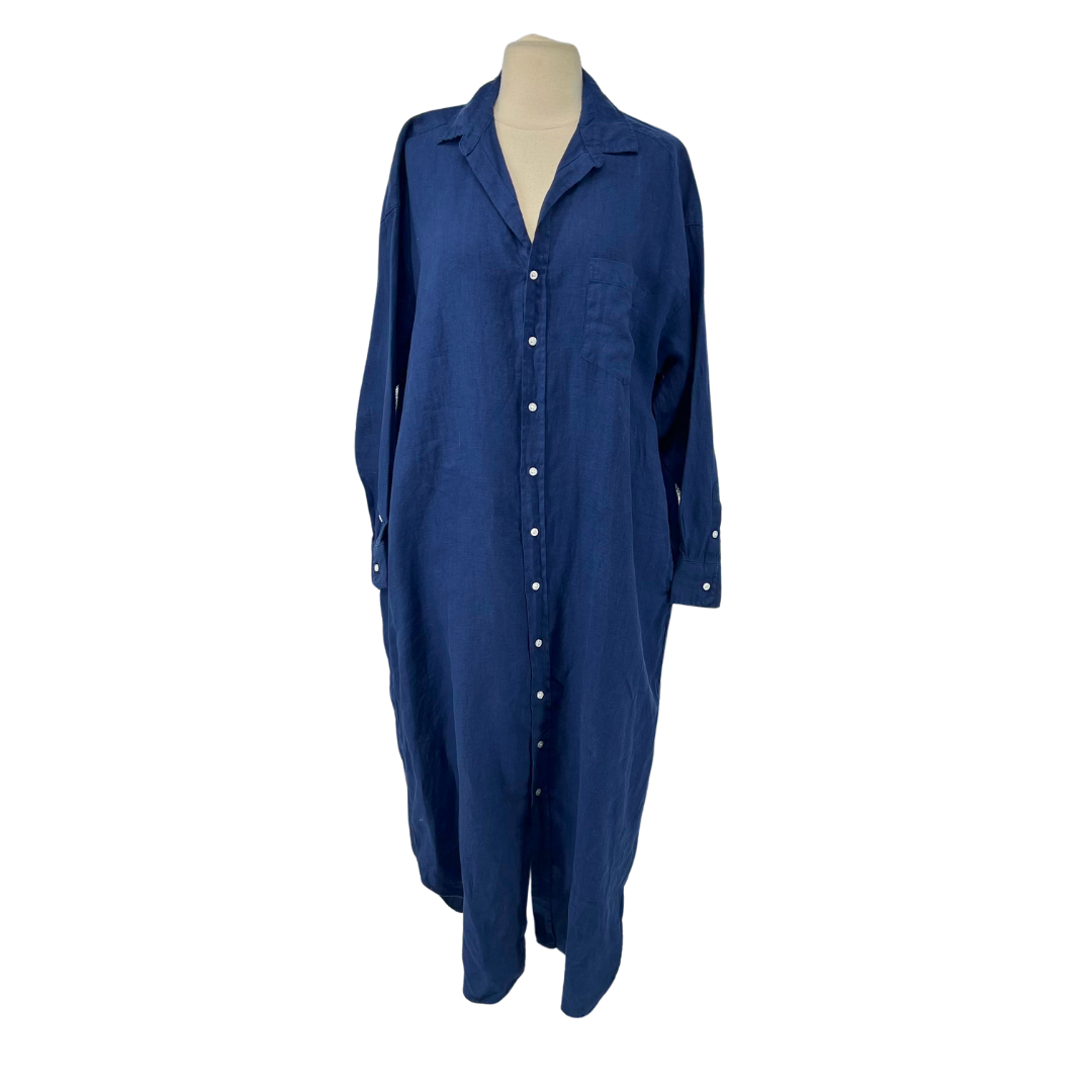 Frank & Eileen Dark Blue Dress