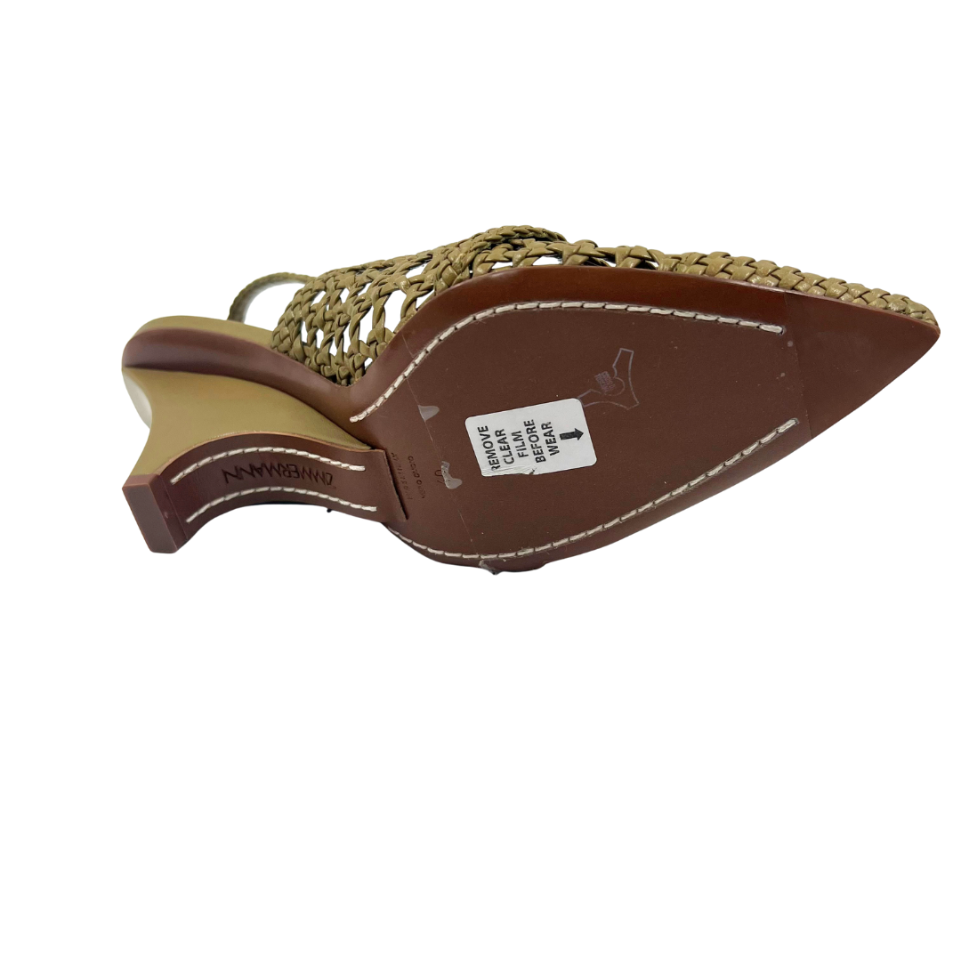Zimmermann 40 Brown Leather Slingbacks