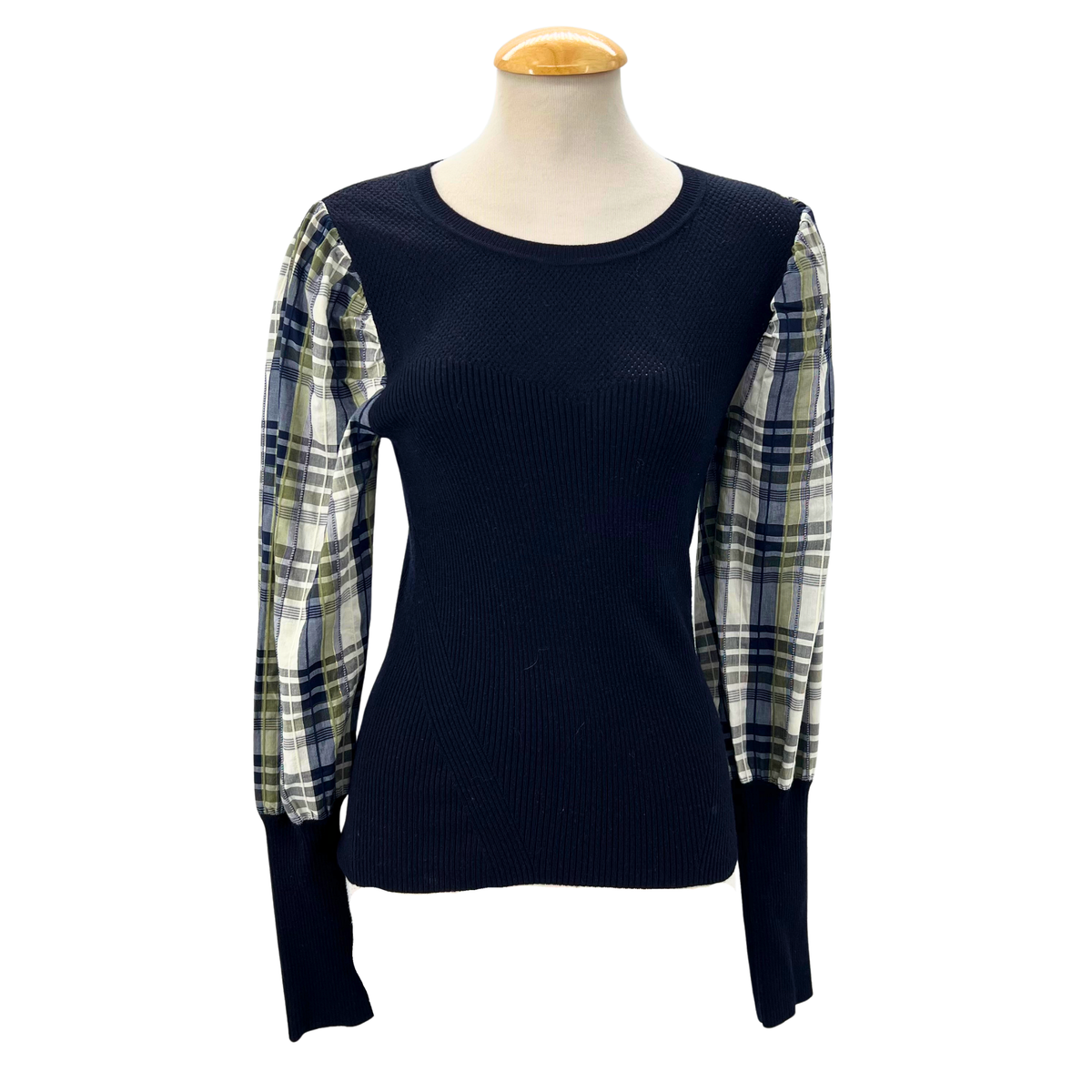 Veronica Beard Navy Blouse