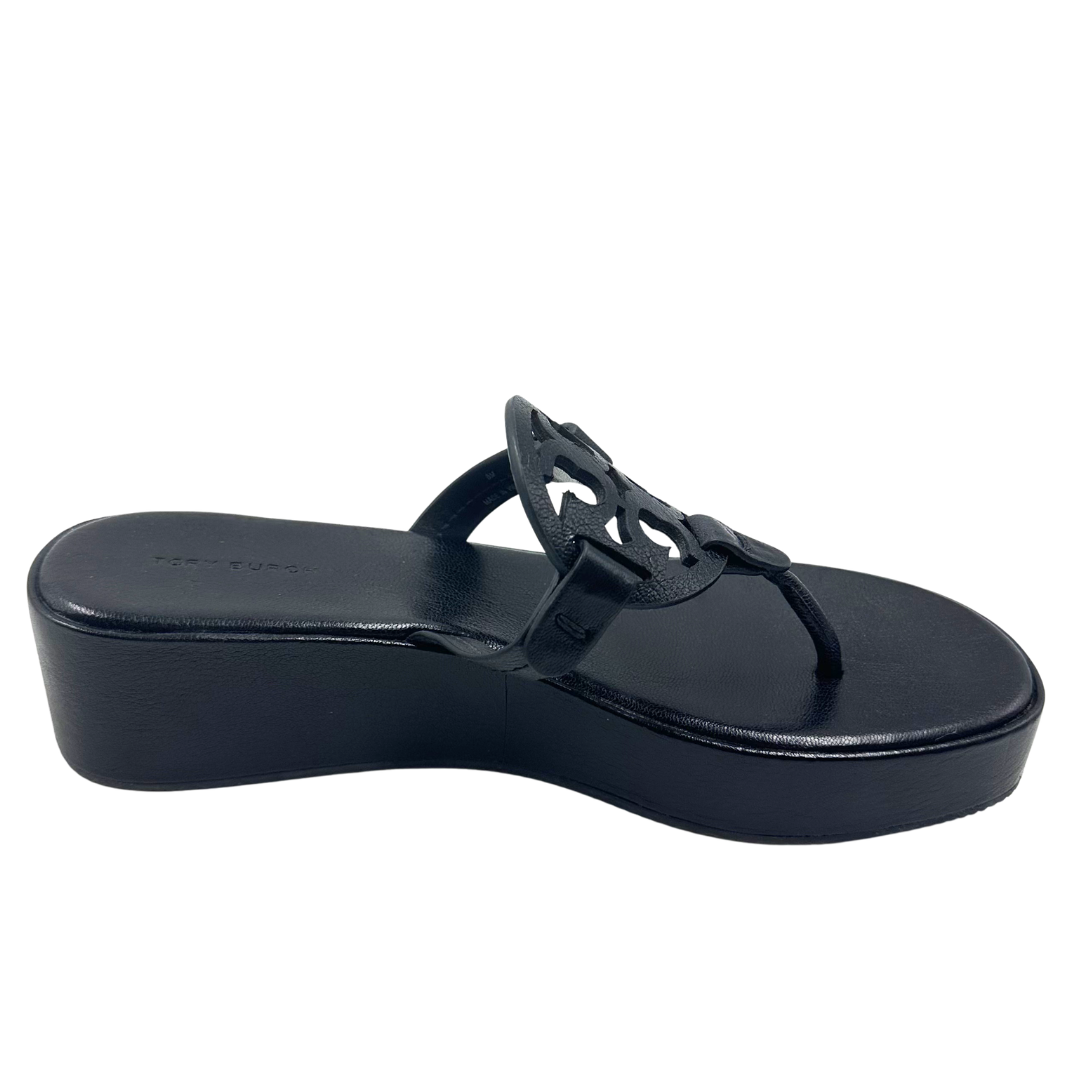 Tory Burch 8 Black Sandals