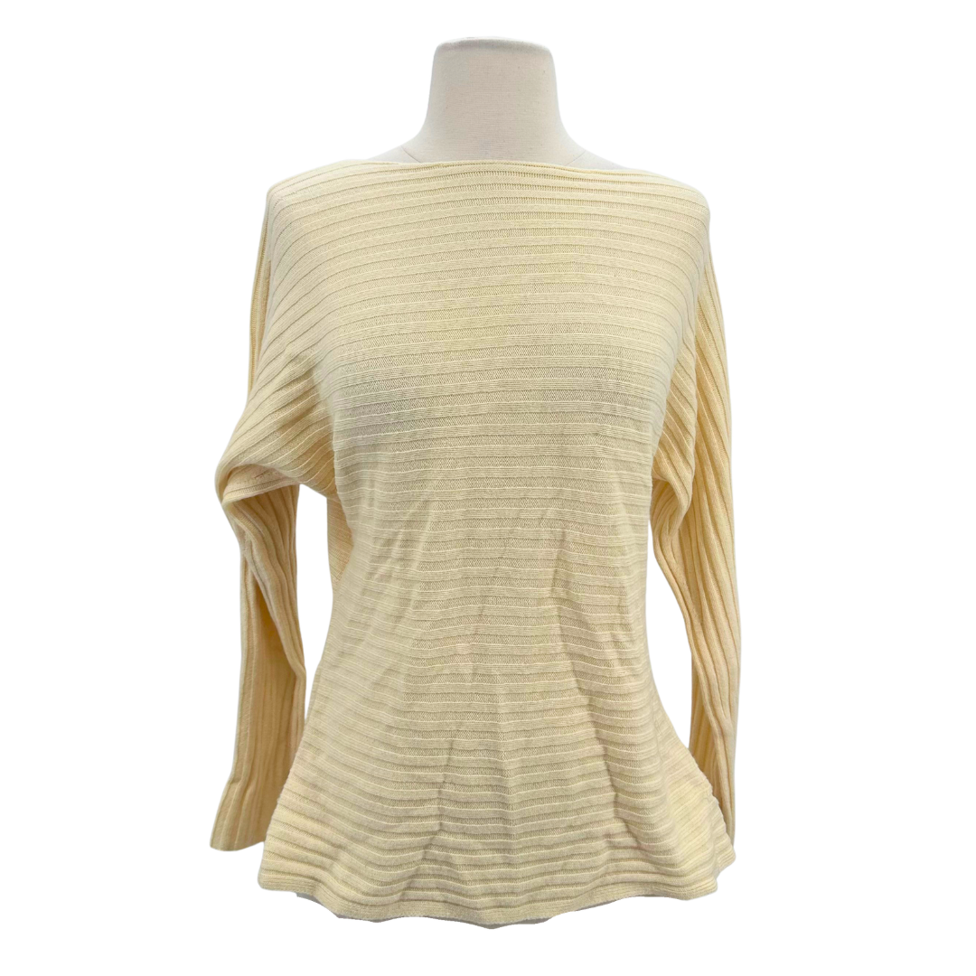 Vince Yellow Knit Top
