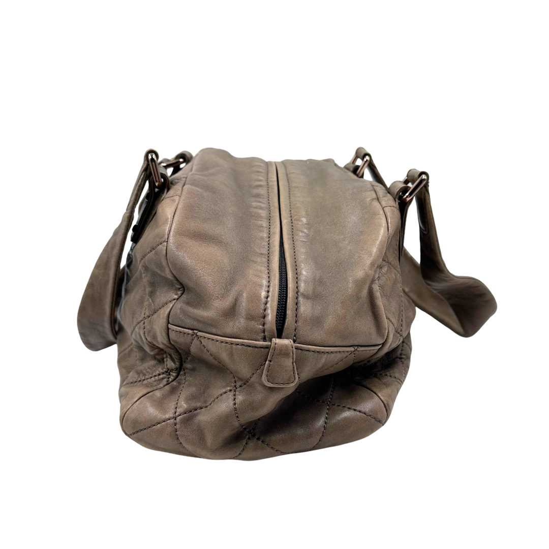 Chanel Cloudy Bundle Bowler Top Handle Bag