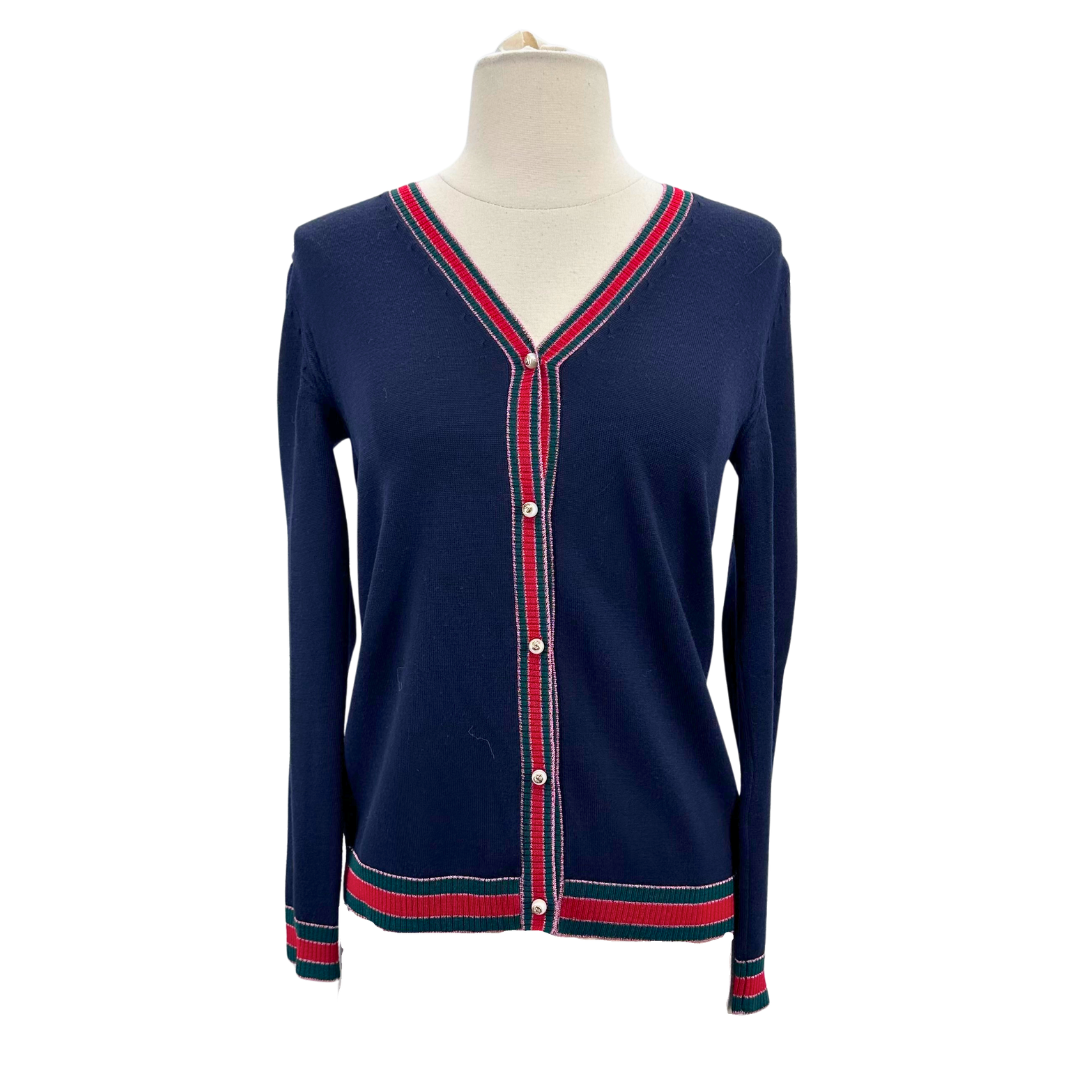 Gucci Navy Cardigan