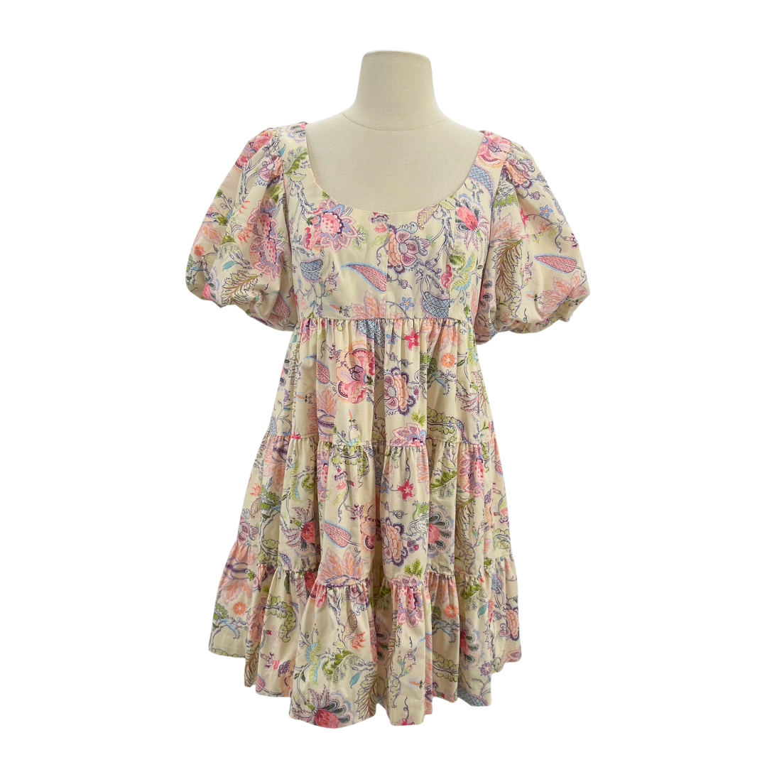 Cinq a Sept Cream/Multi Dress
