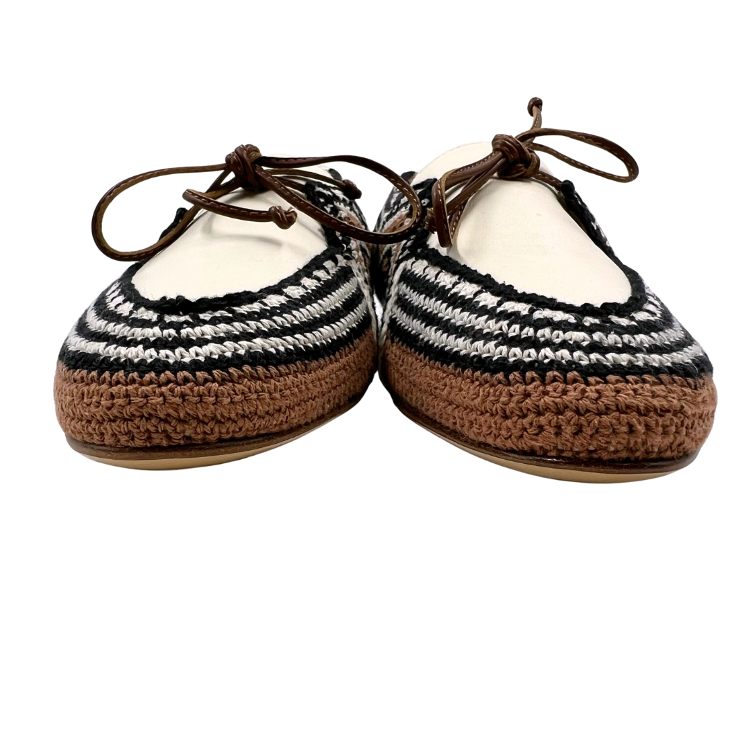 Gabriela Hearst 5 35 Multi Leather/Fabric Flats