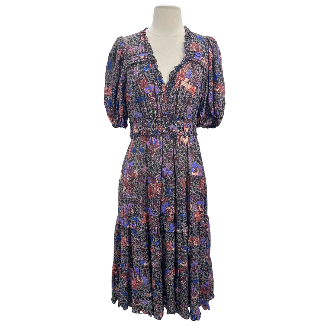 Ulla Johnson black/tan/multi Dress