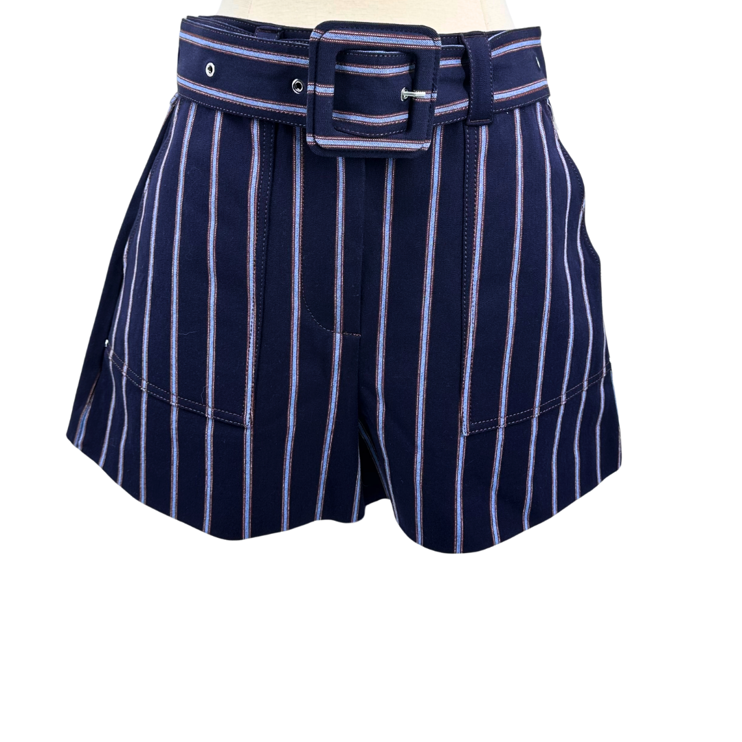 Derek Lam 10 Crosby Navy Shorts