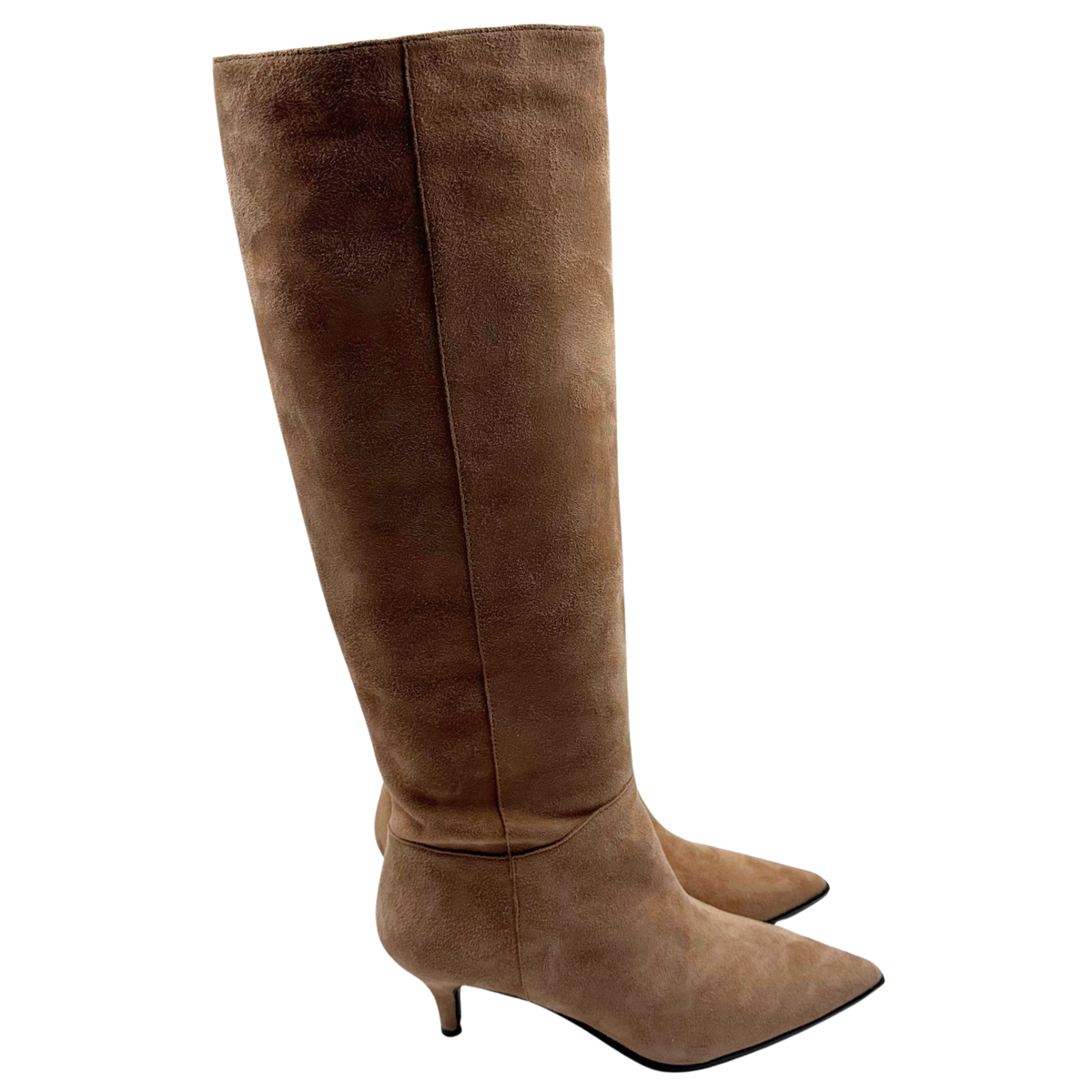 J Crew 7 Camel Suede Boots