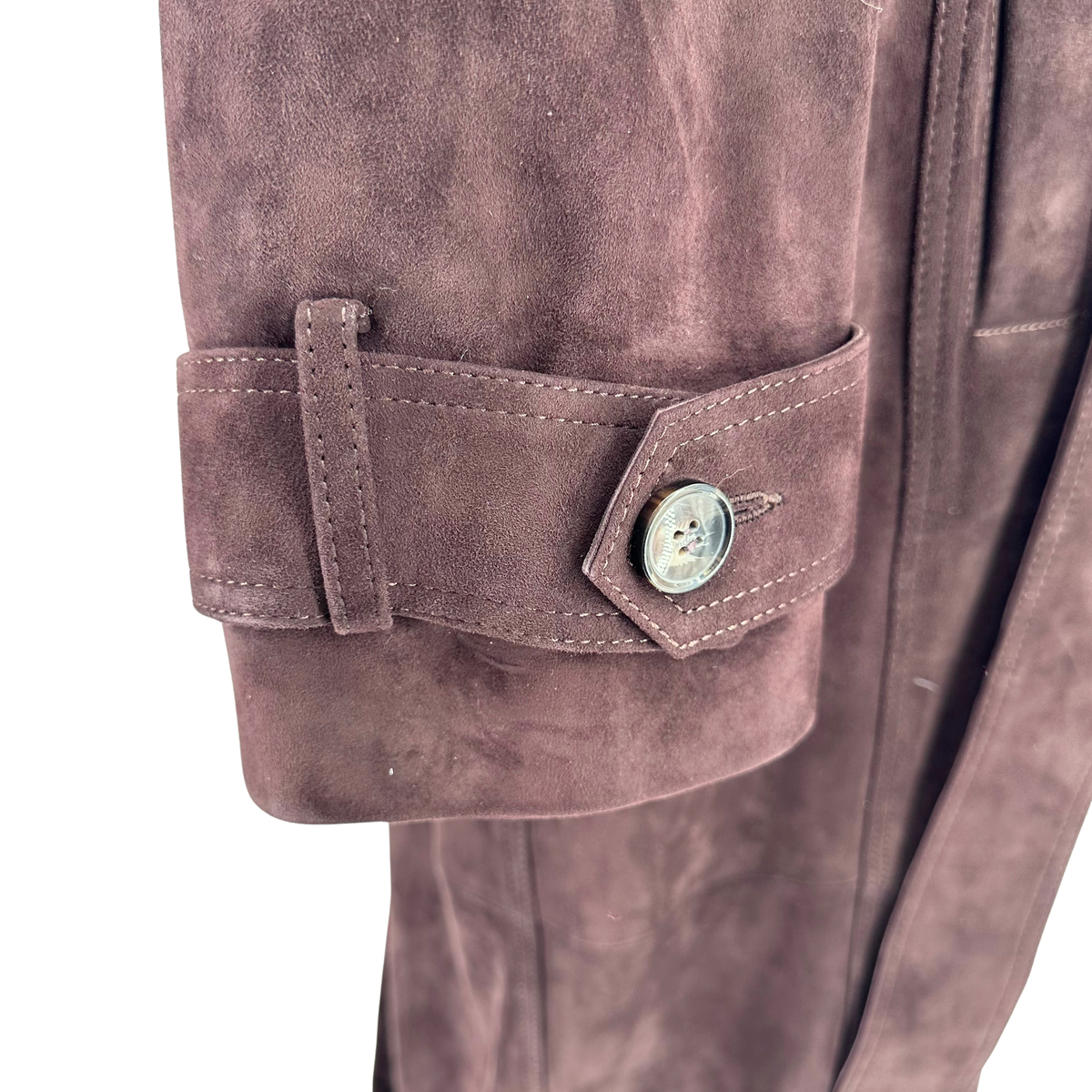 ALMADA Chocolate Brown Trenchcoat
