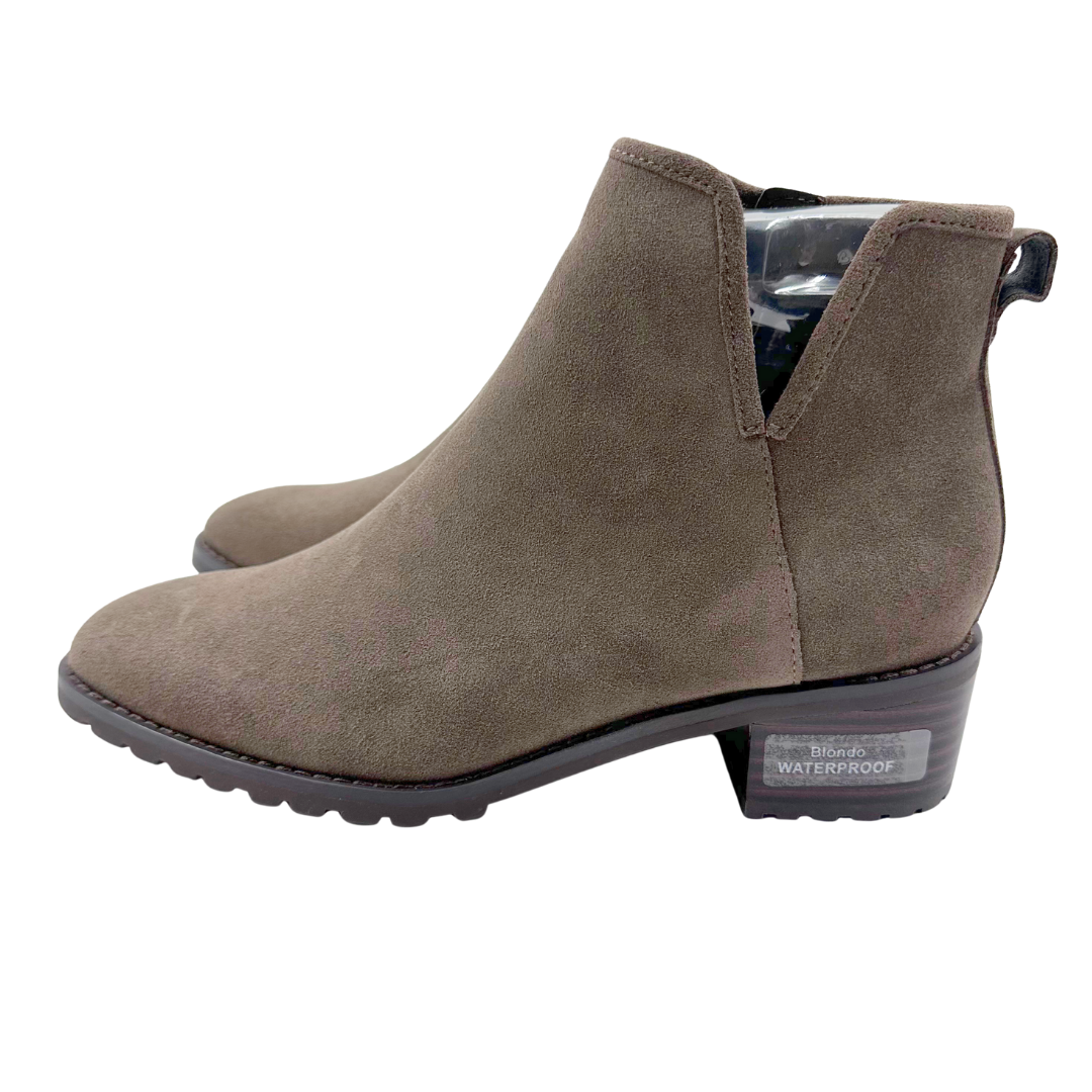 Blondo 7.5 Grey Suede Boots