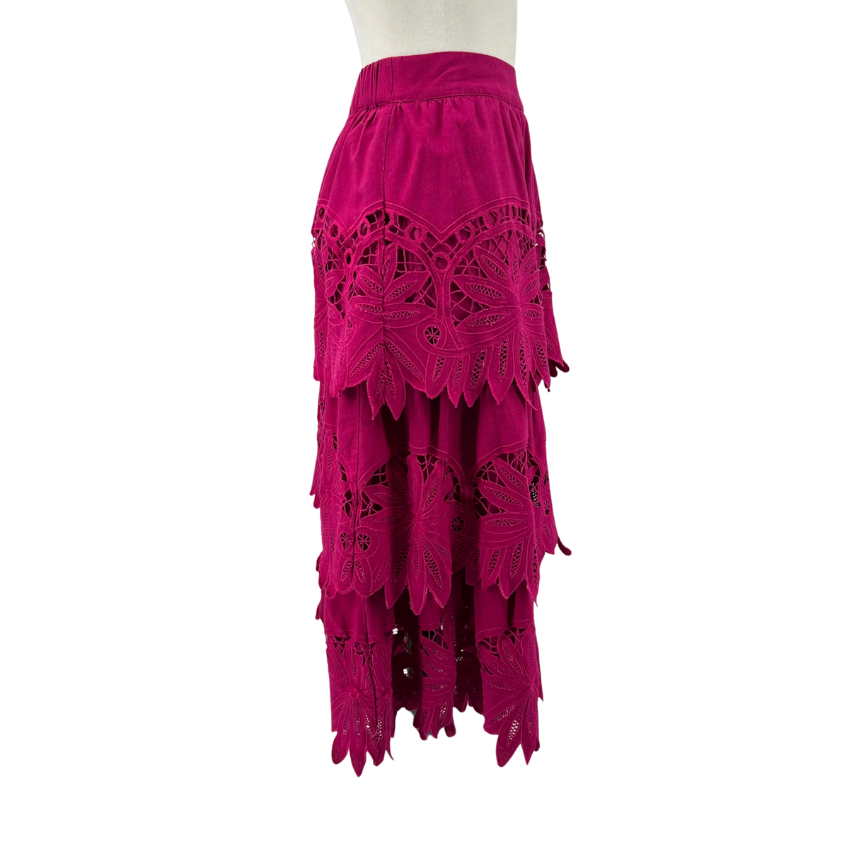 Farm Rio Raspberry Skirt