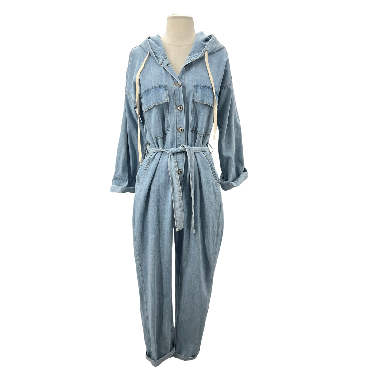 brava Light Blue Jumpsuit