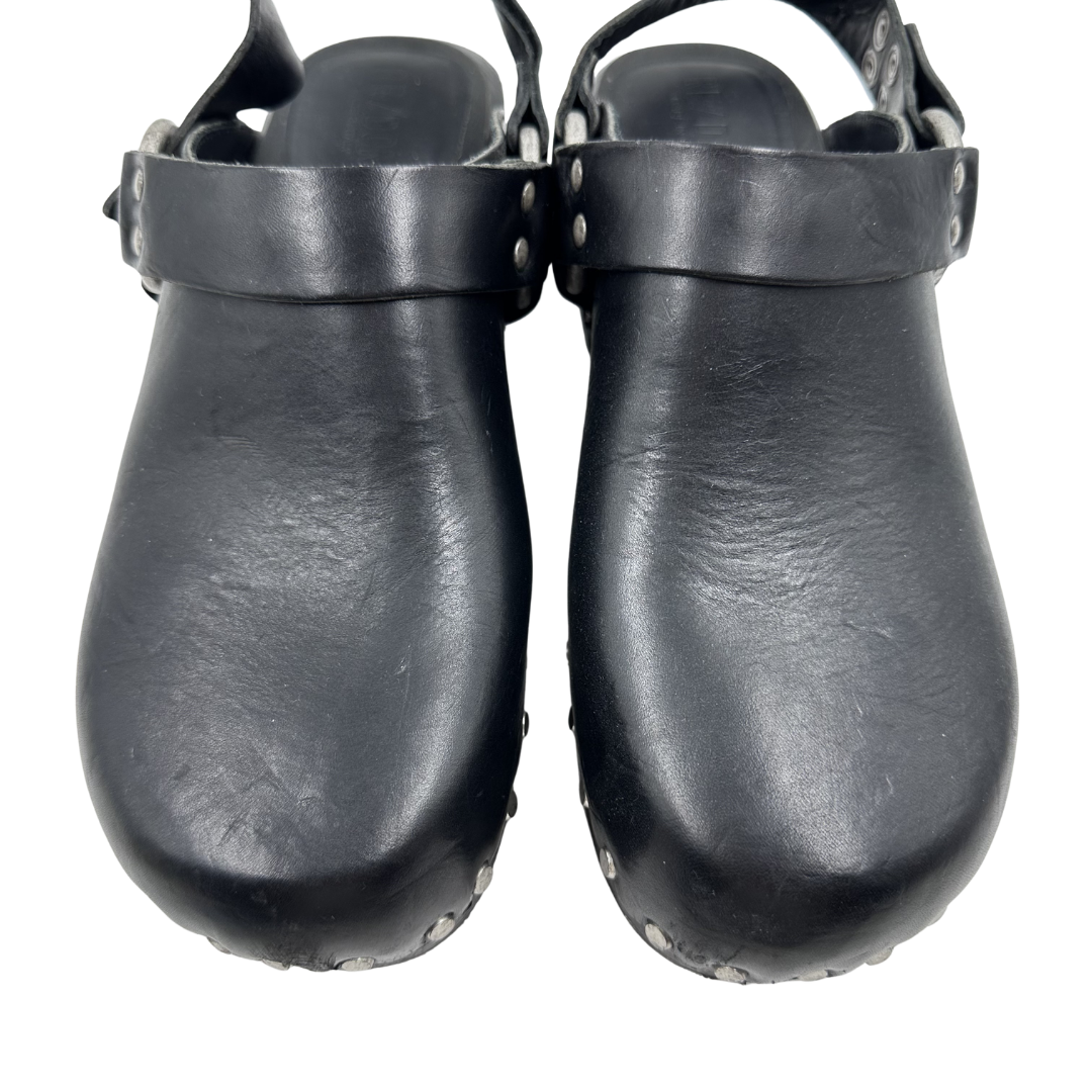 RE/DONE 39 Black Clogs