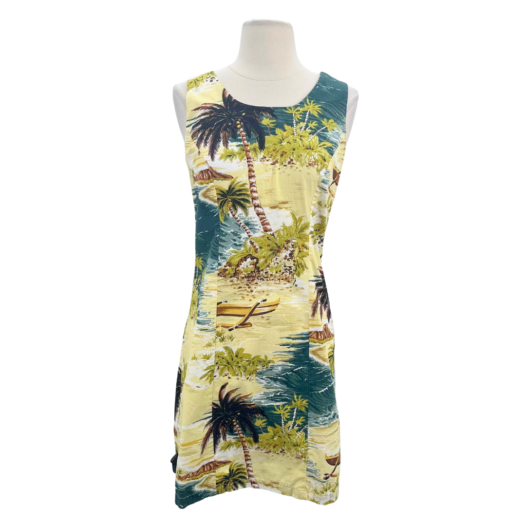 Kona Malia Green Multi Dress