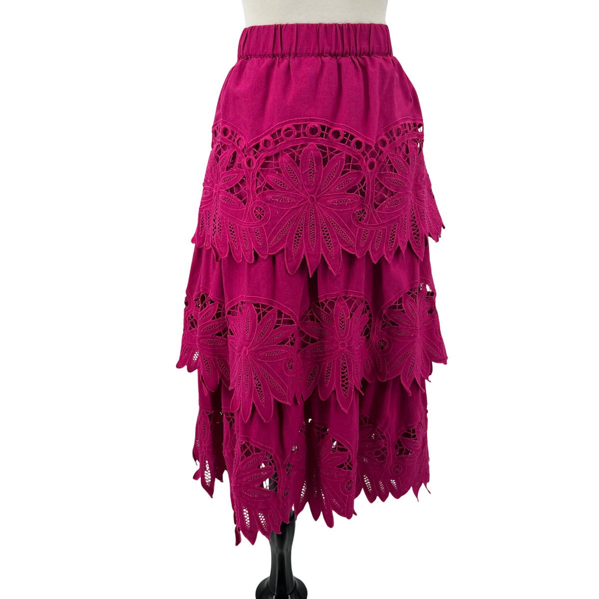 Farm Rio Raspberry Skirt