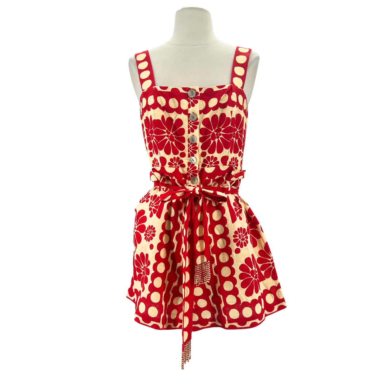 Farm Rio Red/Yellow Romper