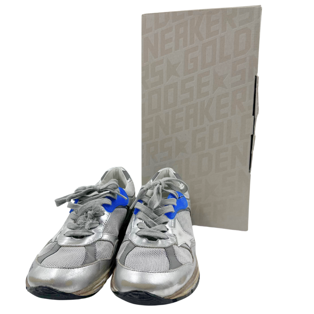 Golden Goose 7 37 Blue/Silver Dad Star Sneakers