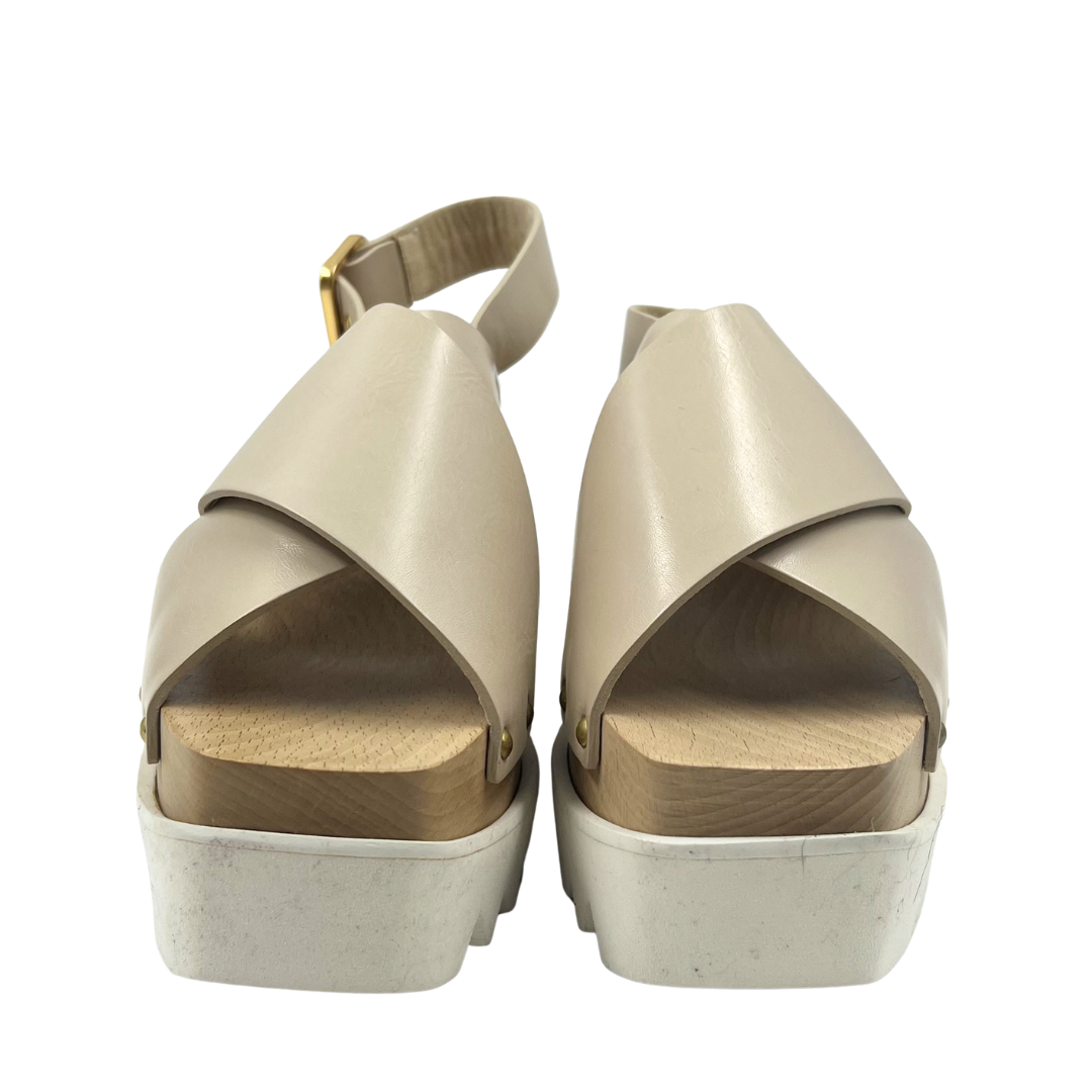 Stella McCartney 10 Tan Sandals